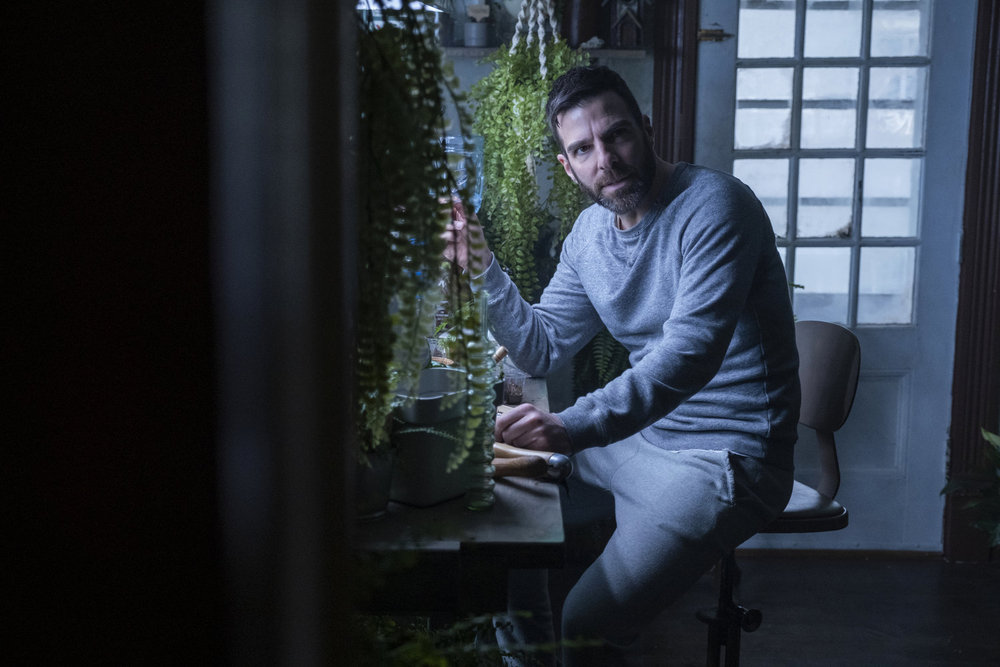 Brilliant Minds Season 1 Episode 1 Zachary Quinto as Dr. Oliver Wolf