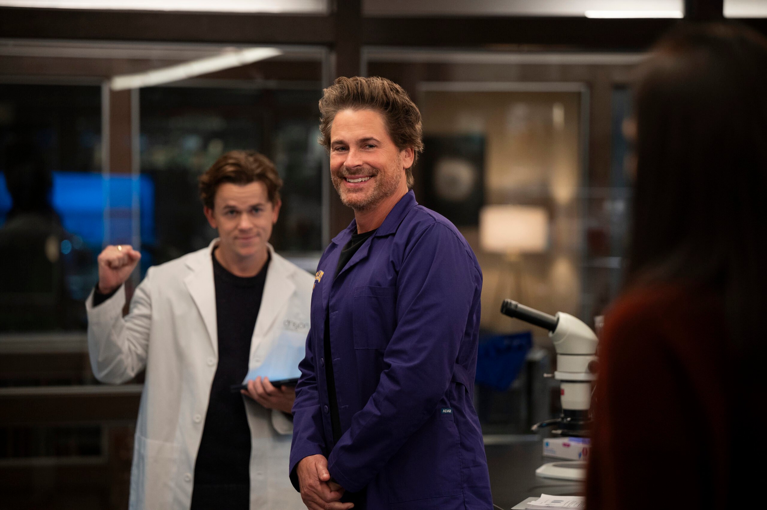 UNSTABLE_208_Unit_00343R | Tell-Tale TV UNSTABLE Season 2 Episode 8 - John Owen Lowe as Jackson and Rob Lowe as Ellis