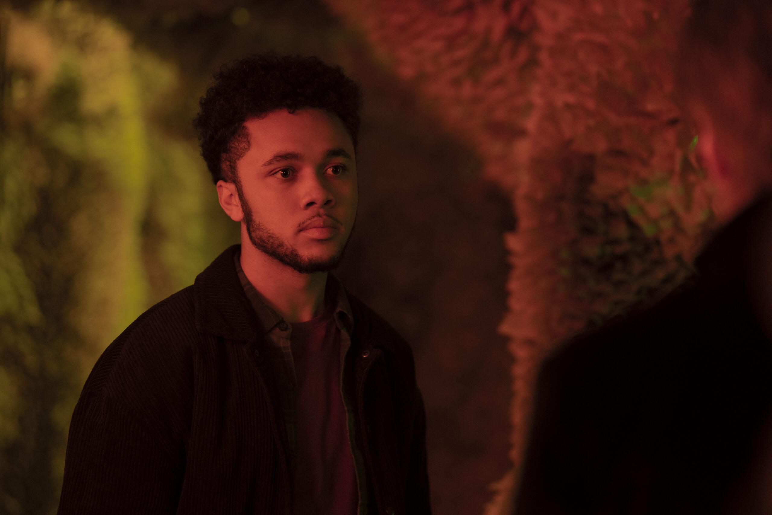 Still from Orphan Black: Echoes Season 1 Episode 8 of Jaeden Noel as Lucas.