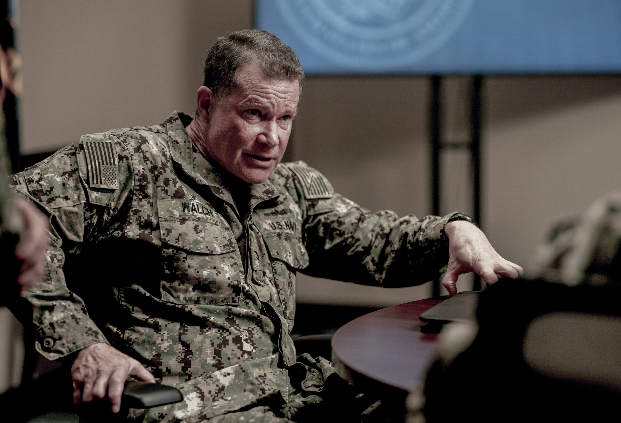 SEAL Team Season 7 Episode 1 - Chaos In The Calm - Dylan Walsh as Captain Walch