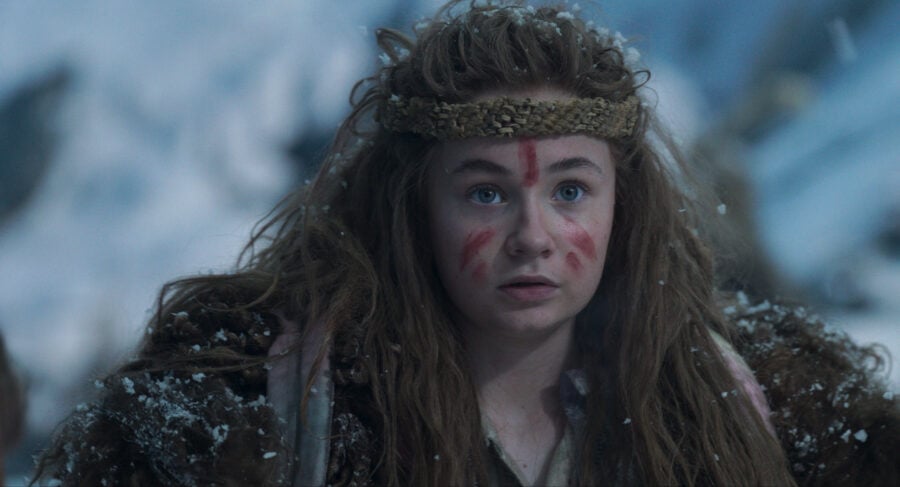 Still from Time Bandits Season 1 Episode 7 of Kiera Thompson.