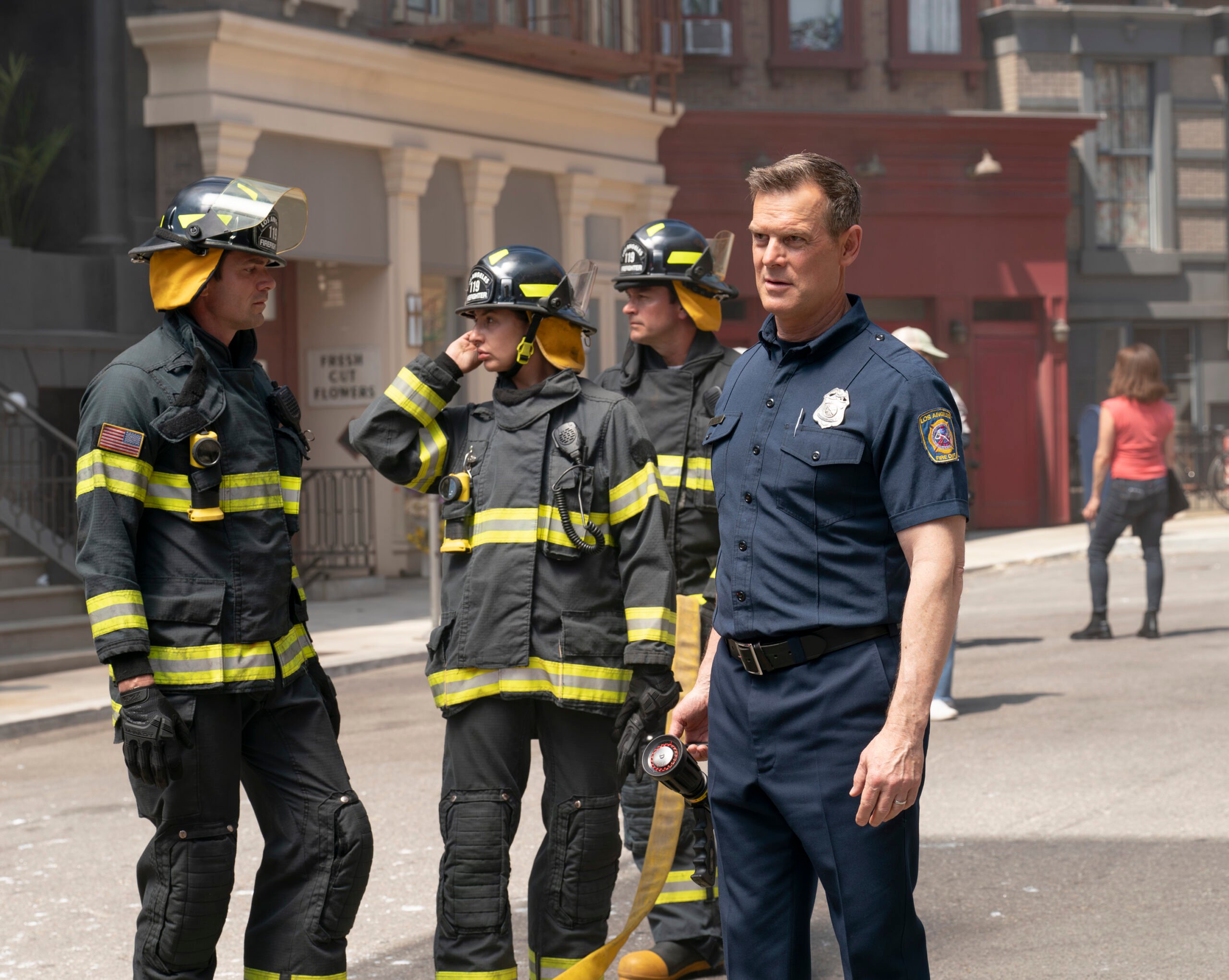9-1-1 Season 8 Episode 1, "Buzzkill" -- PETER KRAUSE | Tell-Tale TV 9-1-1 Season 8 Episode 1, "Buzzkill" -- PETER KRAUSE