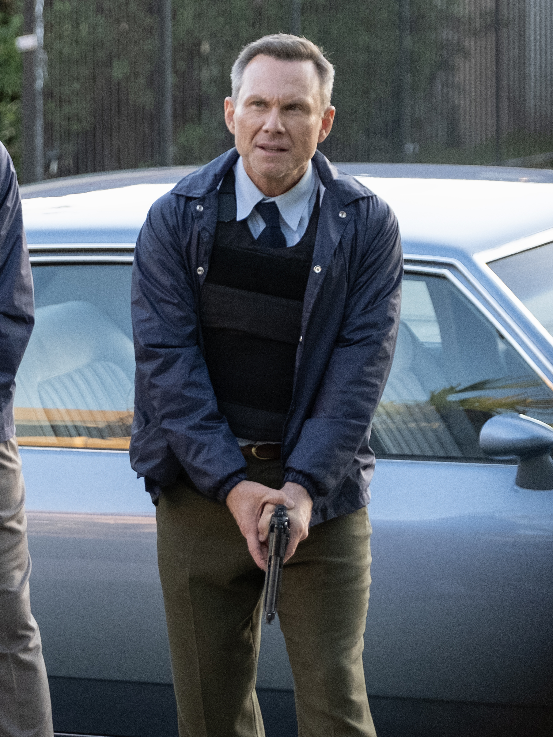 Dexter: Original Sin Season 1 Episode 1, "Original Sin" -- Christian Slater as Harry Morgan | Tell-Tale TV Dexter: Original Sin Season 1 Episode 1, "Original Sin" -- Christian Slater as Harry Morgan