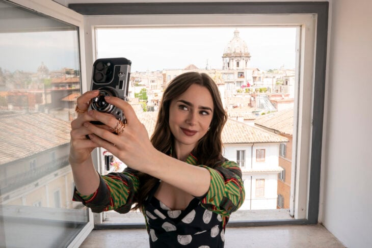 Emily in Paris Season 4 Episode 10 -- Lily Collins as Emily