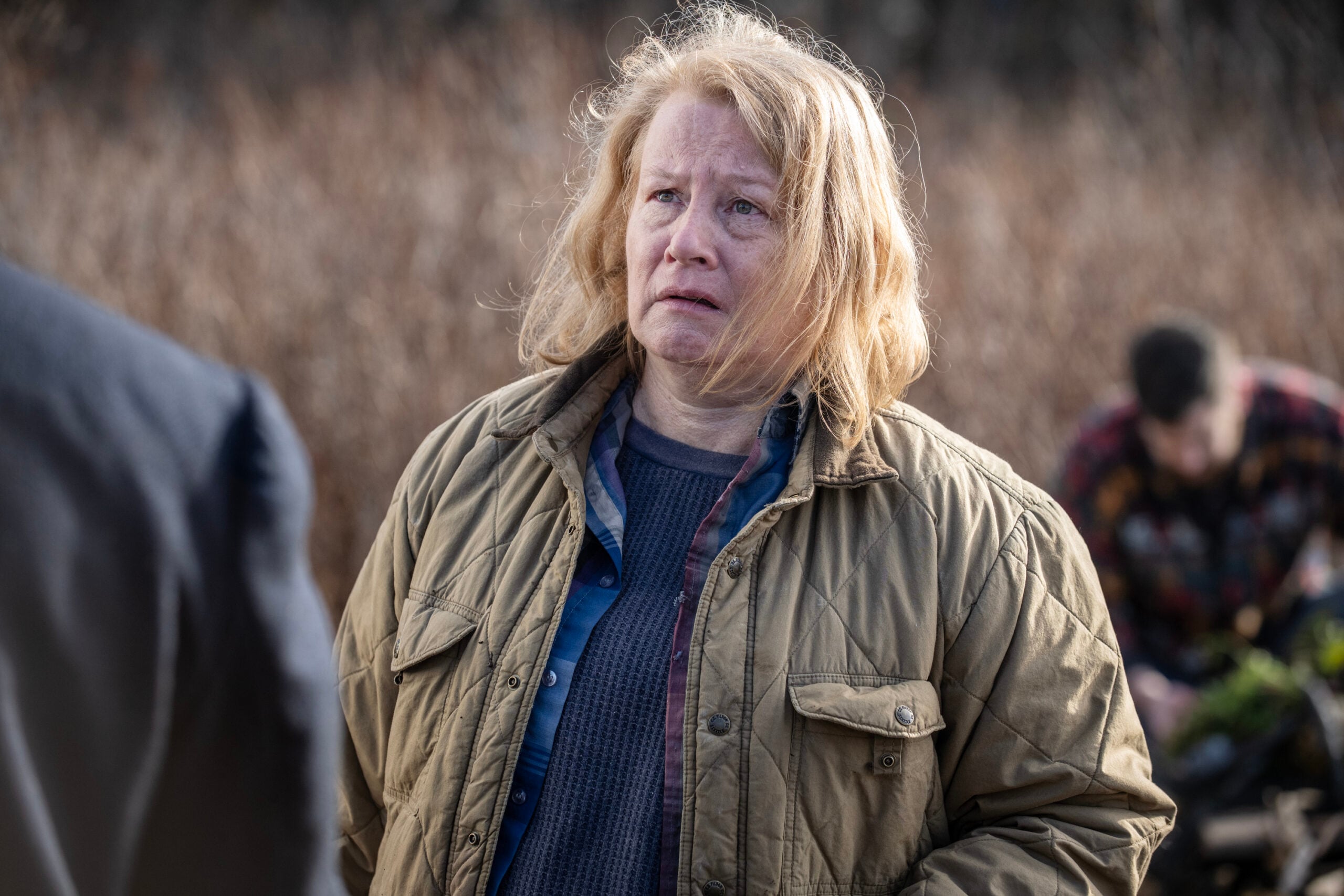 FROM Season 3 Episode 1, "Shatter." | Elizabeth Saunders staring in bewilderment