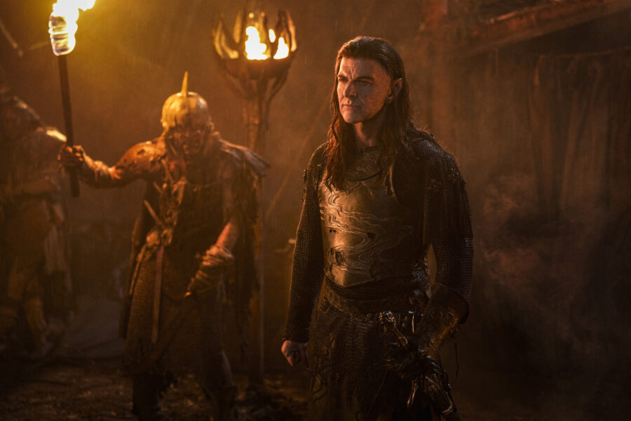 The Lord of the Rings: The Rings of Power Season 2. Pictured: Sam Hazeldine as Adar