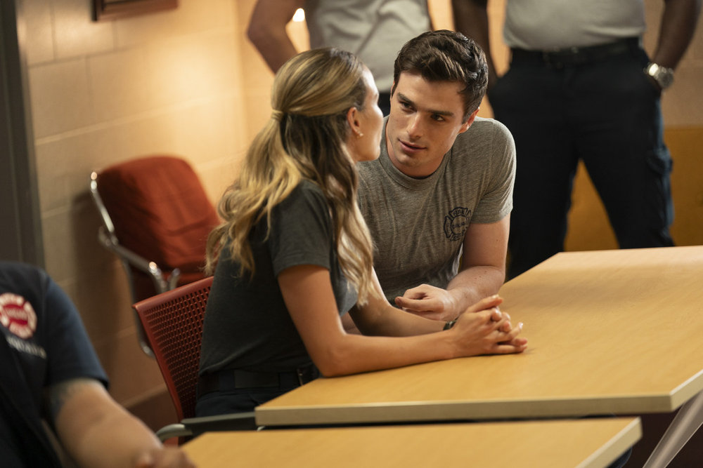 CHICAGO FIRE -- "A Monster In the Field" Episode 13001 -- Pictured: Michael Bradway as Damon-- (Photo by: Peter Gordon/NBC)