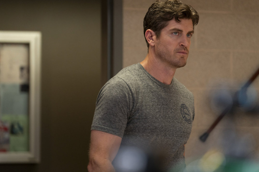 CHICAGO FIRE -- "A Monster In the Field" Episode 13001 -- Pictured: Jake Lockett as Sam Carver -- (Photo by: Peter Gordon/NBC)