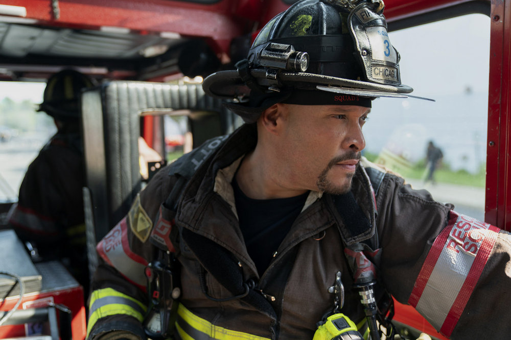 CHICAGO FIRE -- "A Monster In the Field" Episode 13001 -- Pictured: Joe Miñoso as Joe Cruz -- (Photo by: Peter Gordon/NBC)