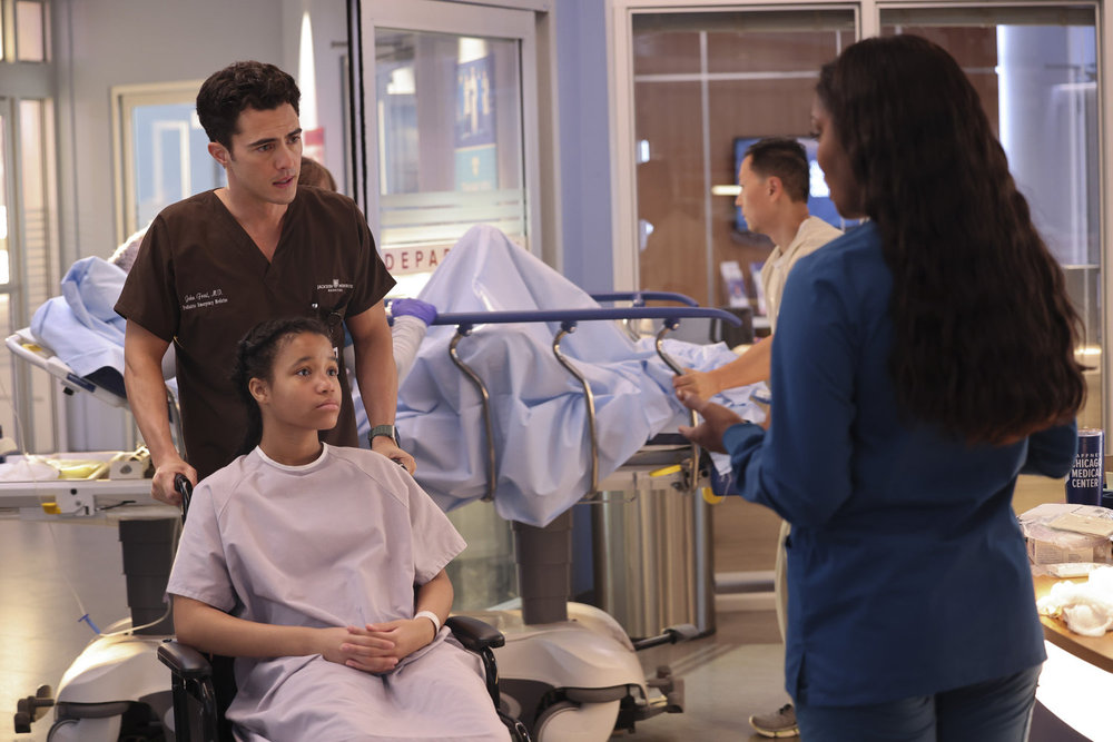 CHICAGO MED -- "Sink or Swim" Episode 1001 -- Pictured: Darren Barnet as Dr. John Frost