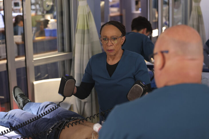 CHICAGO MED -- "Sink or Swim" Episode 1001 -- Pictured: S. Epatha Merkerson as Sharon Goodwin