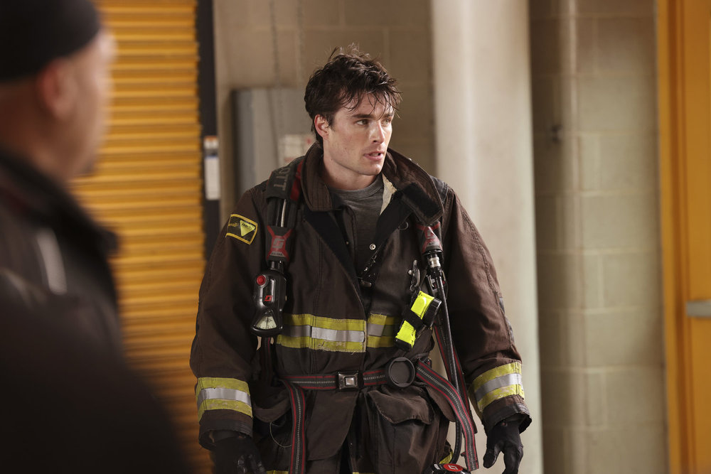 CHICAGO FIRE -- "Ride the Blade" Episode 13002 -- Pictured: Michael Bradway as Damon