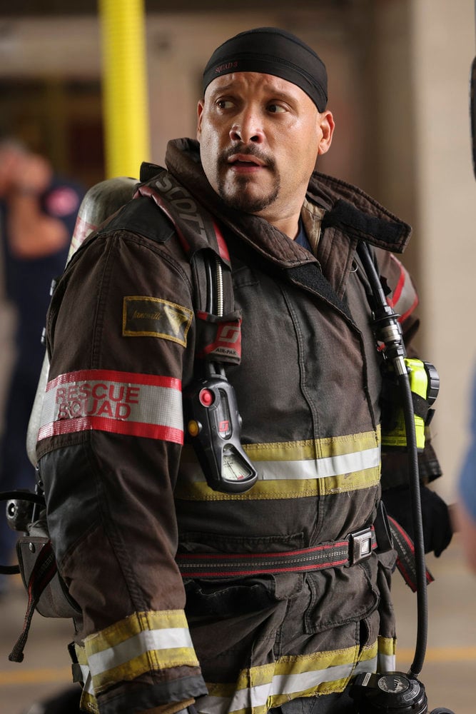 CHICAGO FIRE -- "Ride the Blade" Episode 13002 -- Pictured: Joe Miñoso as Joe Cruz