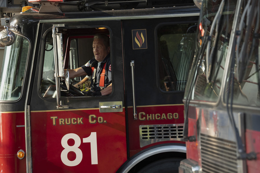 CHICAGO FIRE -- "Ride the Blade" Episode 13002 -- Pictured: Christian Stolte as Randy "Mouch" McHolland