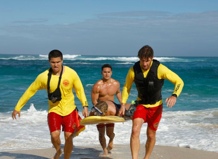RESCUE: HI-SURF Season 1 Episode 1 - Alex Aiono, Kekoa Kekumano and Adam Demos | Tell-Tale TV Still from RESCUE: HI-SURF Season 1 Episode 1 Alex Aiono, Kekoa Kekumano and Adam Demos pictured from left to right. Rescue: HI-Surf Season 1 Episode 1 Recap: Pilot Still from RESCUE: HI-SURF Season 1 Episode 1 Alex Aiono, Kekoa Kekumano and Adam Demos pictured from left to right.