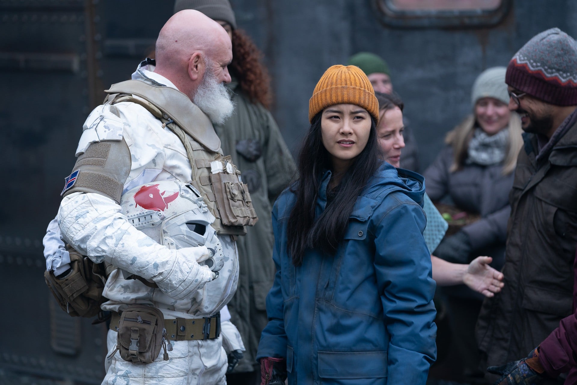 Still from Snowpiercer Season 4 Episode 8 of Esther Ming Li.
