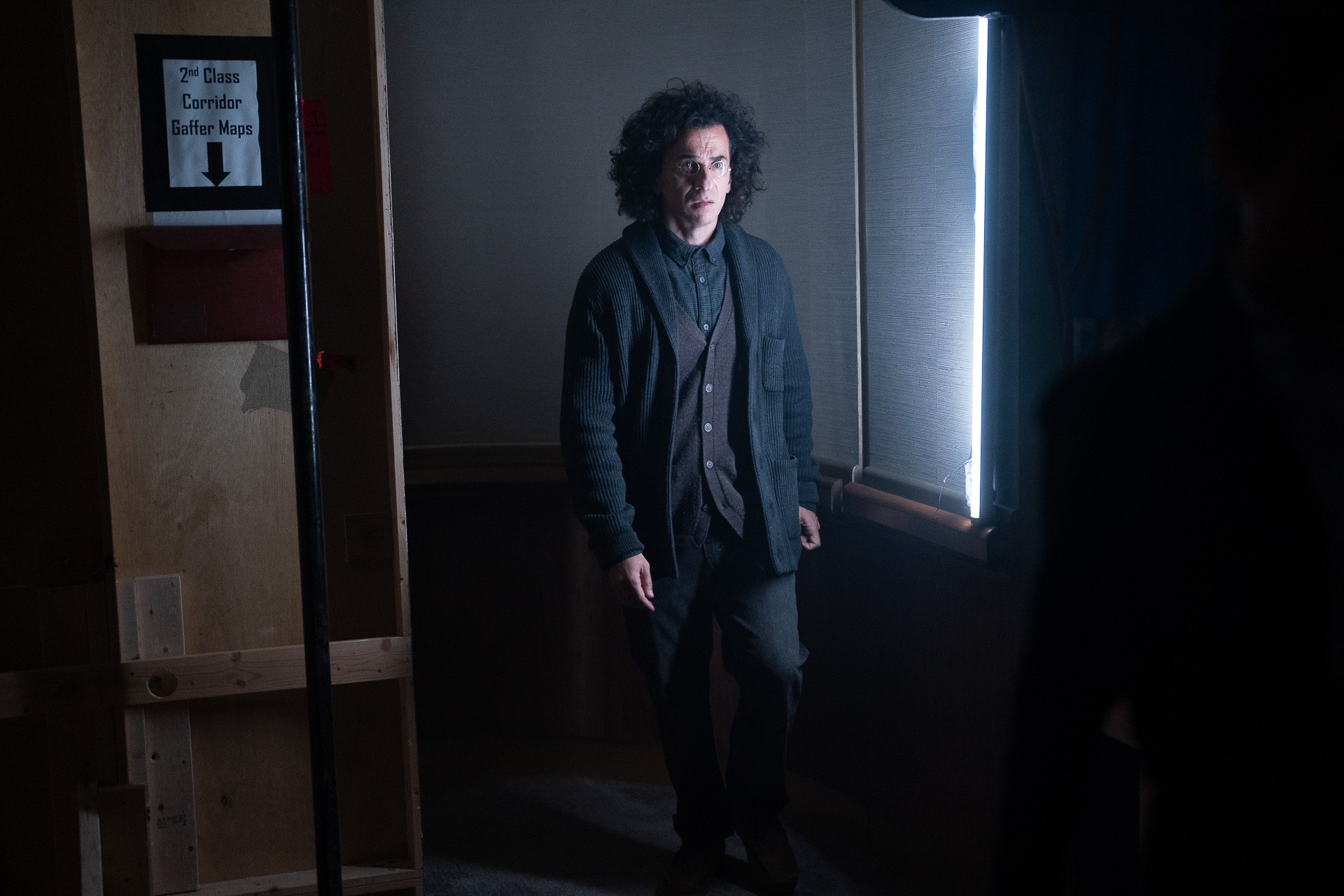 Snowpiercer Season 4 Episode 9 - Michael Aronov | Tell-Tale TV Still from Snowpiercer Season 4 Episode 9 of Michael Aronov.