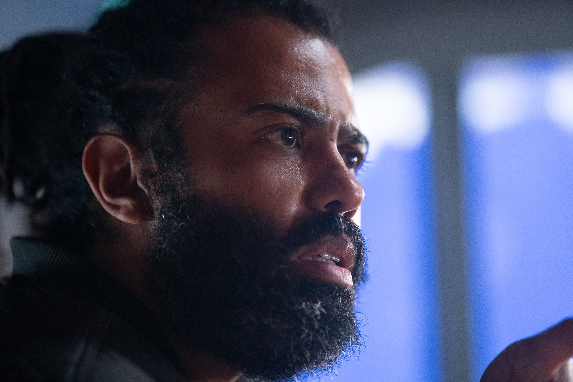 Still from Snowpiercer Season 4 Episode 10 of Daveed Diggs.