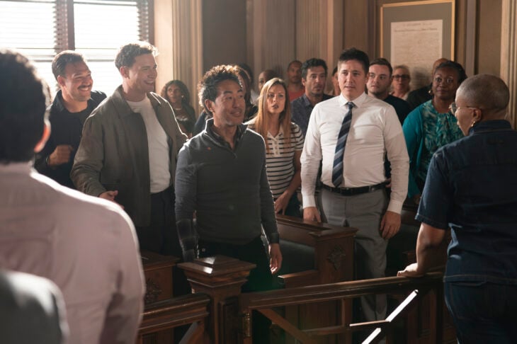 RYAN GUZMAN, OLIVER STARK, KENNETH CHOI, AISHA HINDS | Tell-Tale TV RYAN GUZMAN, OLIVER STARK, KENNETH CHOI, AISHA HINDS 9-1-1 Season 8 Episode 4 Review: No Place Like Home