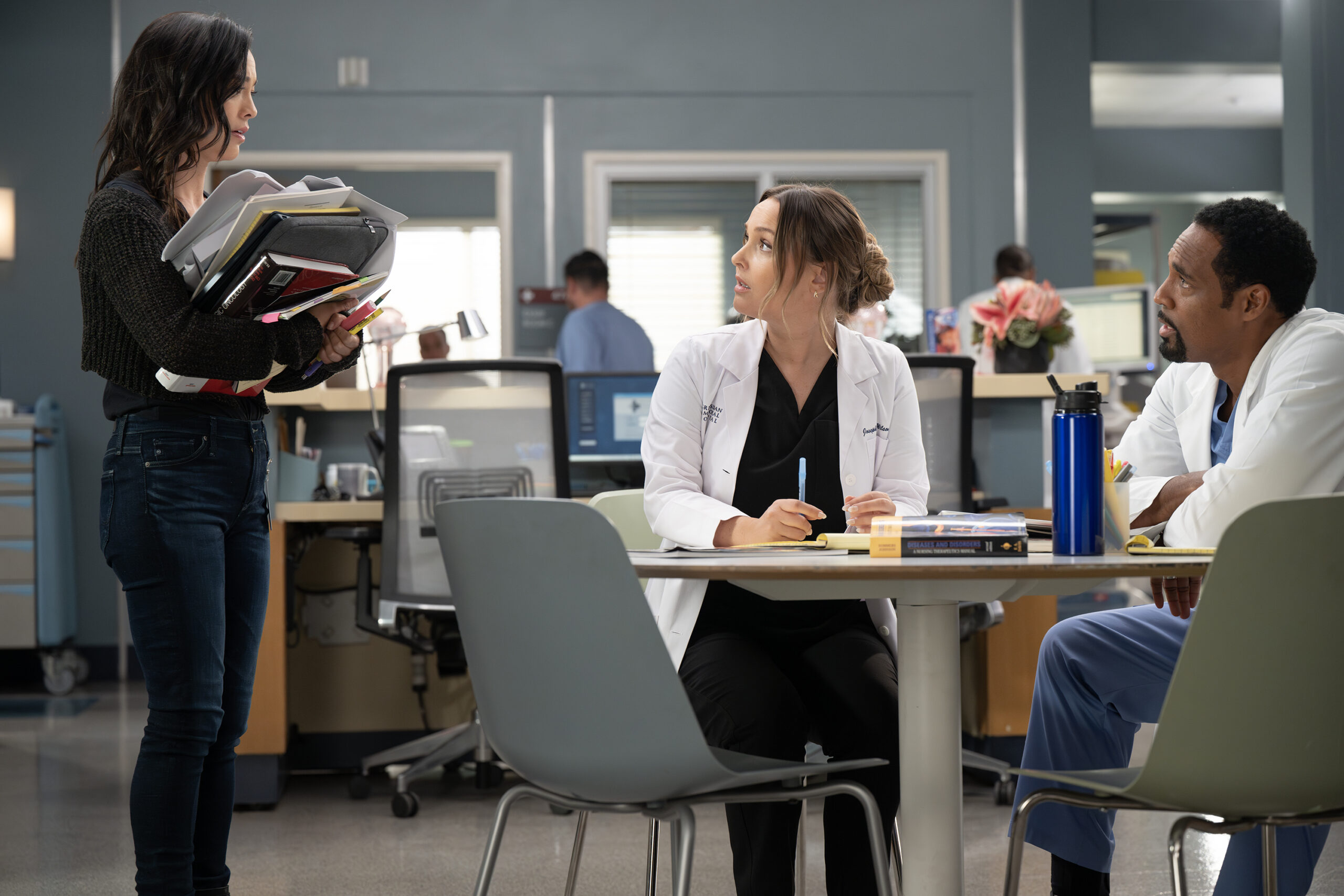 MIDORI FRANCIS, CAMILLA LUDDINGTON, JASON GEORGE Grey's Anatomy Season 21 Episode 4: This One's for the Girls