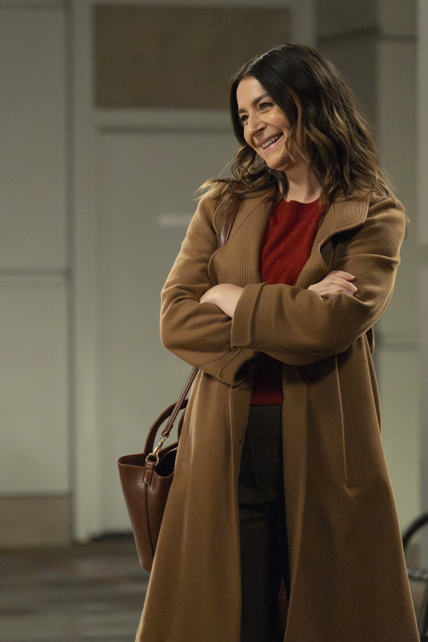 CATERINA SCORSONE as Amelia Shepherd on Grey's Anatomy Season 21 Episode 5, "You Make My Heart Explode."