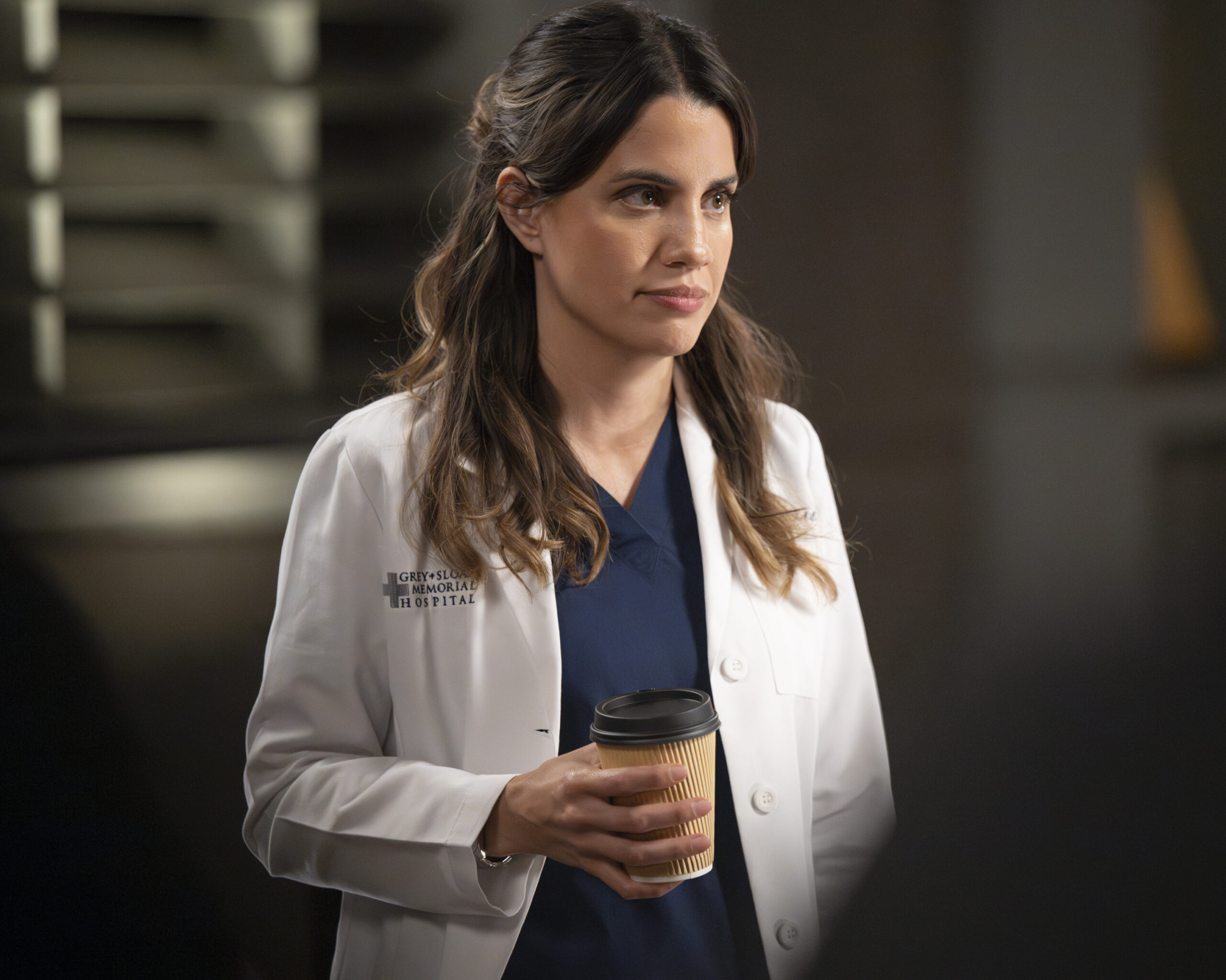 NATALIE MORALES as Monica Beltran. Grey's Anatomy Season 21 Episode 5, "You Make My Heart Explode."