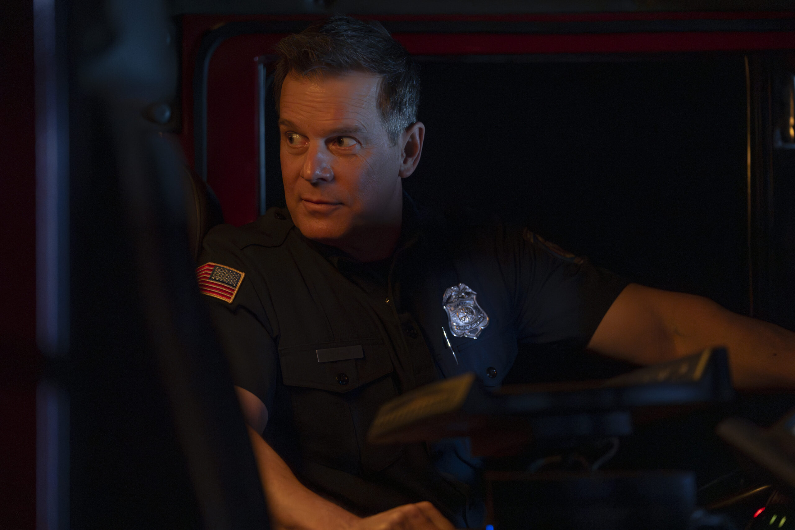 9-1-1 Season 8 Episode 3, "Final Approach" -- PETER KRAUSE