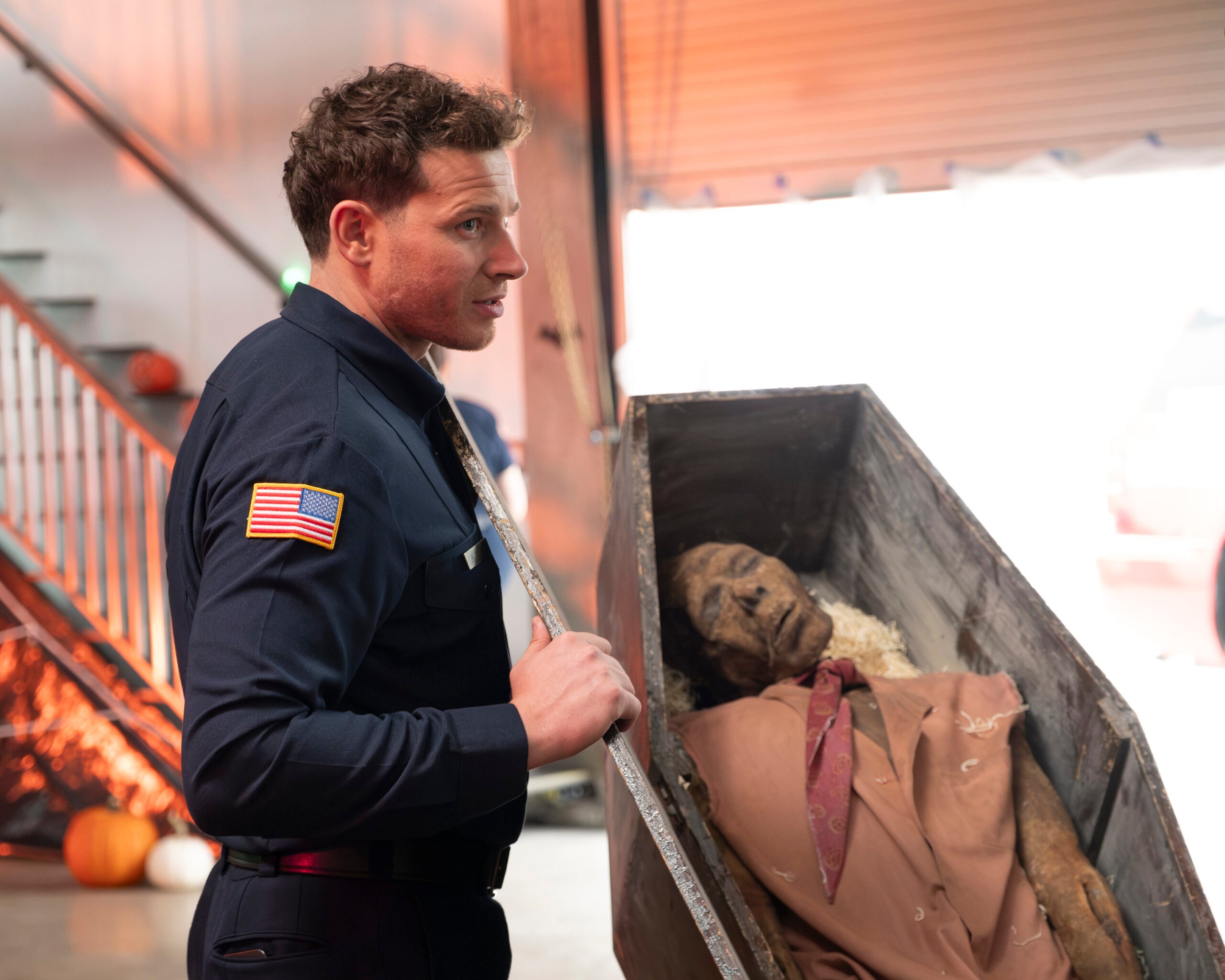 9-1-1 Season 8 Episode 5, "Masks" - OLIVER STARK | Tell-Tale TV 9-1-1 Season 8 Episode 5, "Masks" - OLIVER STARK