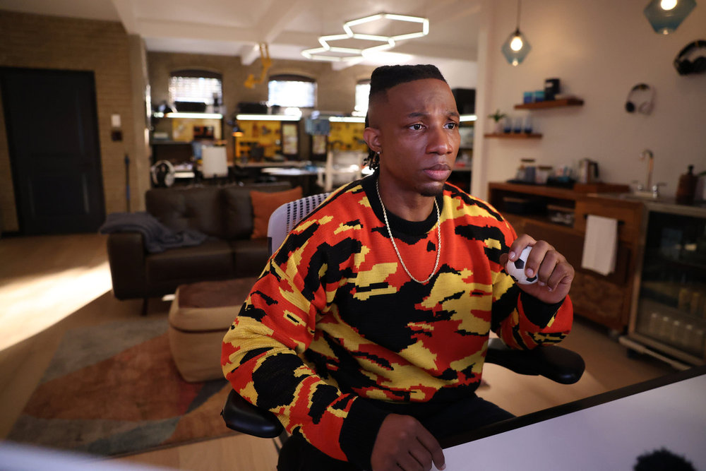 Still from Found Season 2 Episode 3 of Arlen Escarpeta as Zeke.