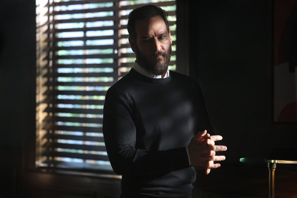 Still from Still from Found Season 2 Episode 3 of Mark-Paul Gosselaar as Sir.