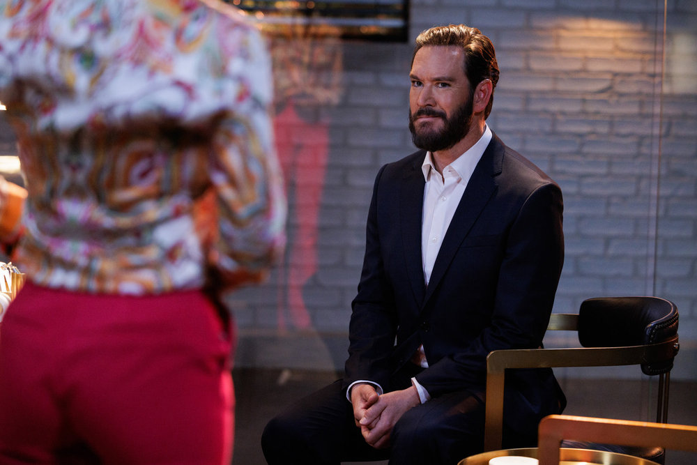 Still from Found Season 2 Episode 5 of Mark-Paul Gosselaar as Sir.