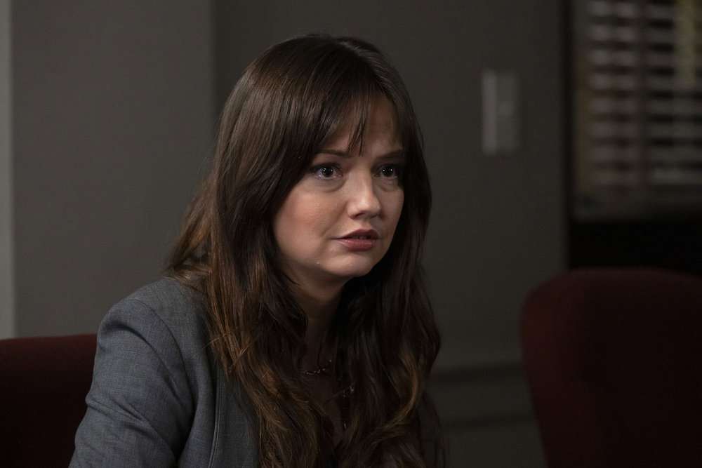 Law & Order - Season 24 | Tell-Tale TV LAW & ORDER -- "The Perfect Man" Episode 24003 -- Pictured: Emily Meade as Laura Kingsbury
