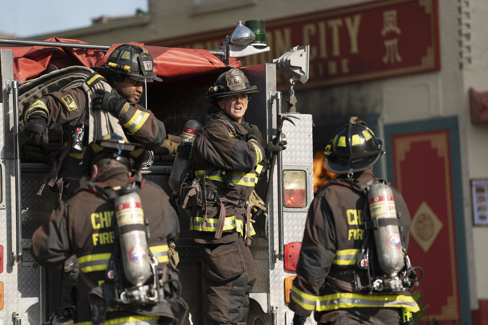 CHICAGO FIRE -- "All Kinds Of Crazy" Episode 13003 -- Pictured: David Eigenberg as Christopher Herrmann