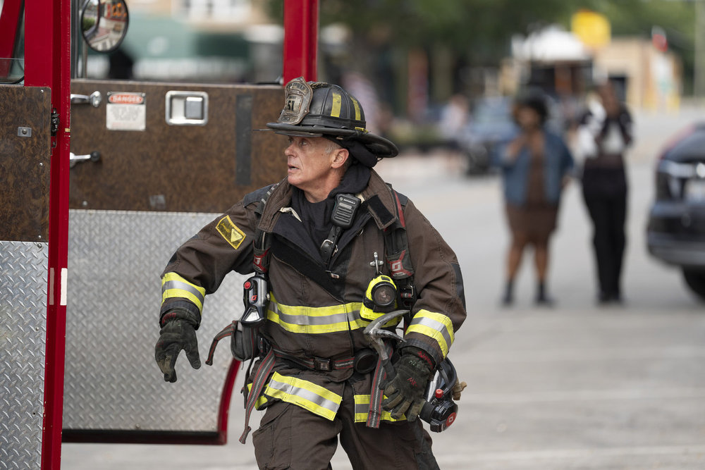 CHICAGO FIRE -- "All Kinds Of Crazy" Episode 13003 -- Pictured: David Eigenberg as Christopher Herrmann