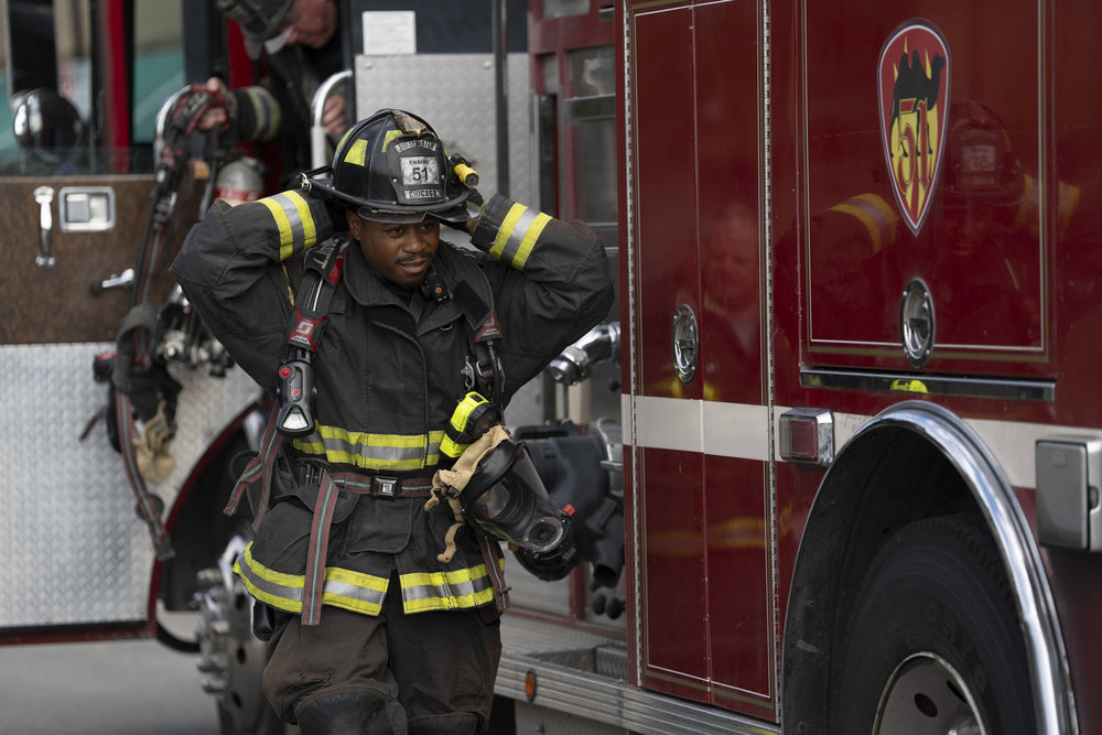 CHICAGO FIRE -- "All Kinds Of Crazy" Episode 13003 -- Pictured: Daniel Kyri as Darren Ritter