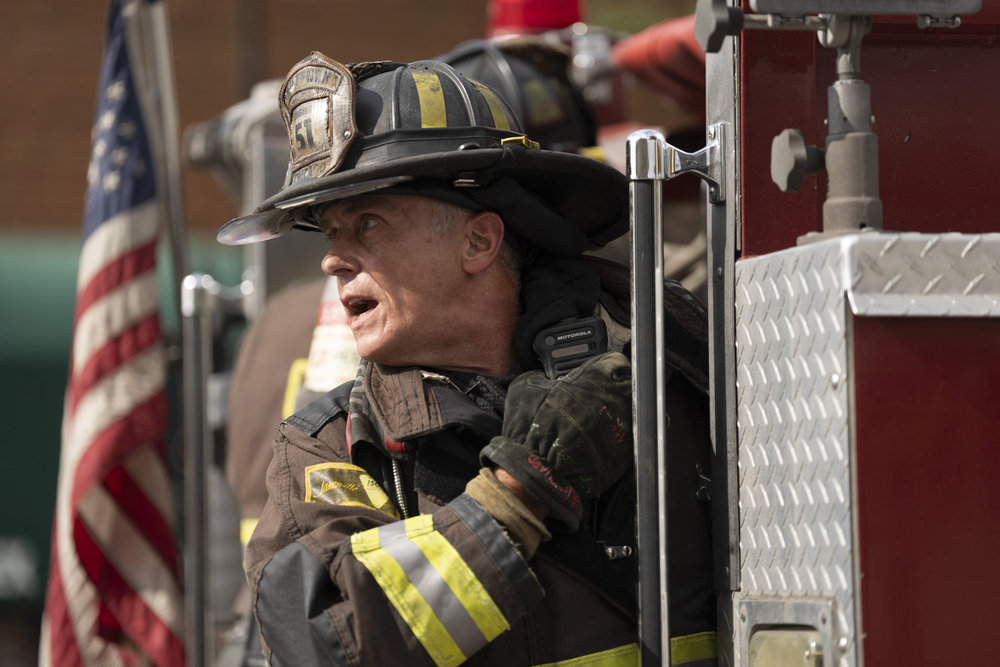 CHICAGO FIRE -- "All Kinds Of Crazy" Episode 13003 -- Pictured: David Eigenberg as Christopher Herrmann