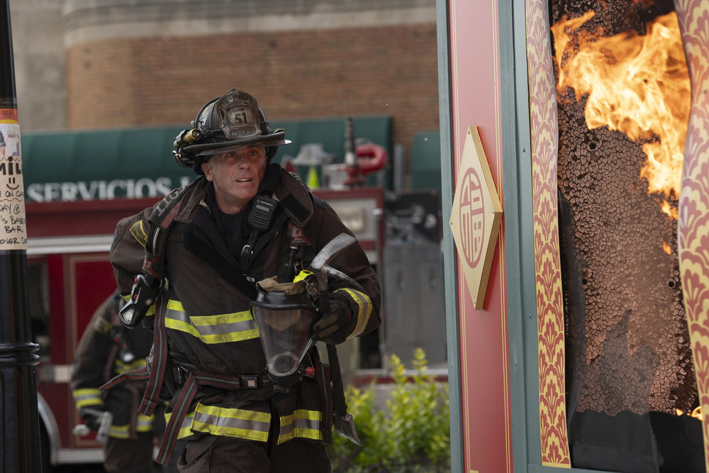 CHICAGO FIRE -- "All Kinds Of Crazy" Episode 13003 -- Pictured: David Eigenberg as Christopher Herrmann