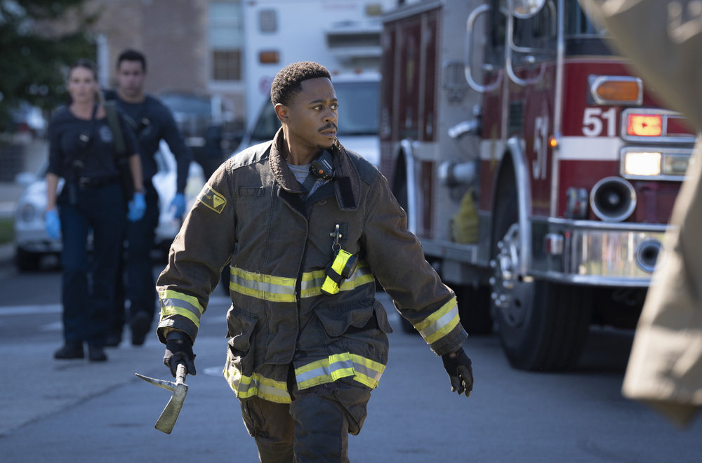 CHICAGO FIRE -- "Through The Skin" Episode 13004 -- Pictured: Daniel Kyri as Darren Ritter