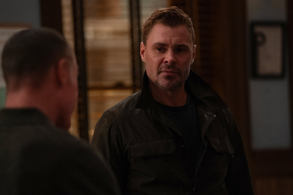 CHICAGO P.D. -- "Water and Honey" Episode 12005 -- Pictured: Patrick John Flueger as Officer Adam Ruzek