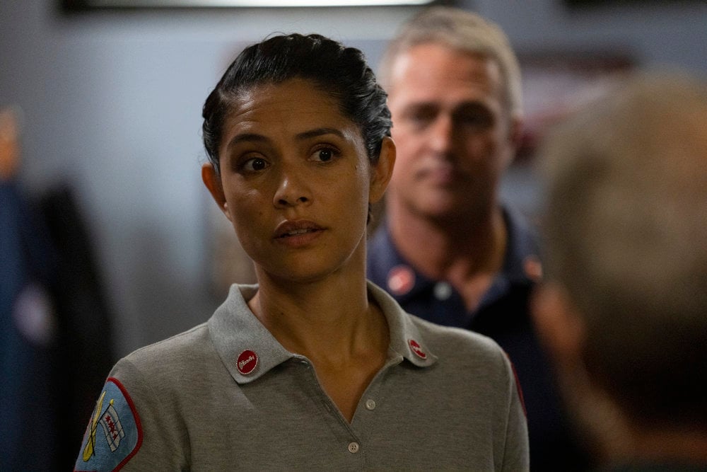 CHICAGO FIRE -- "Down The Rabbit Hole" Episode 13005 -- Pictured: Miranda Rae Mayo as Stella Kidd