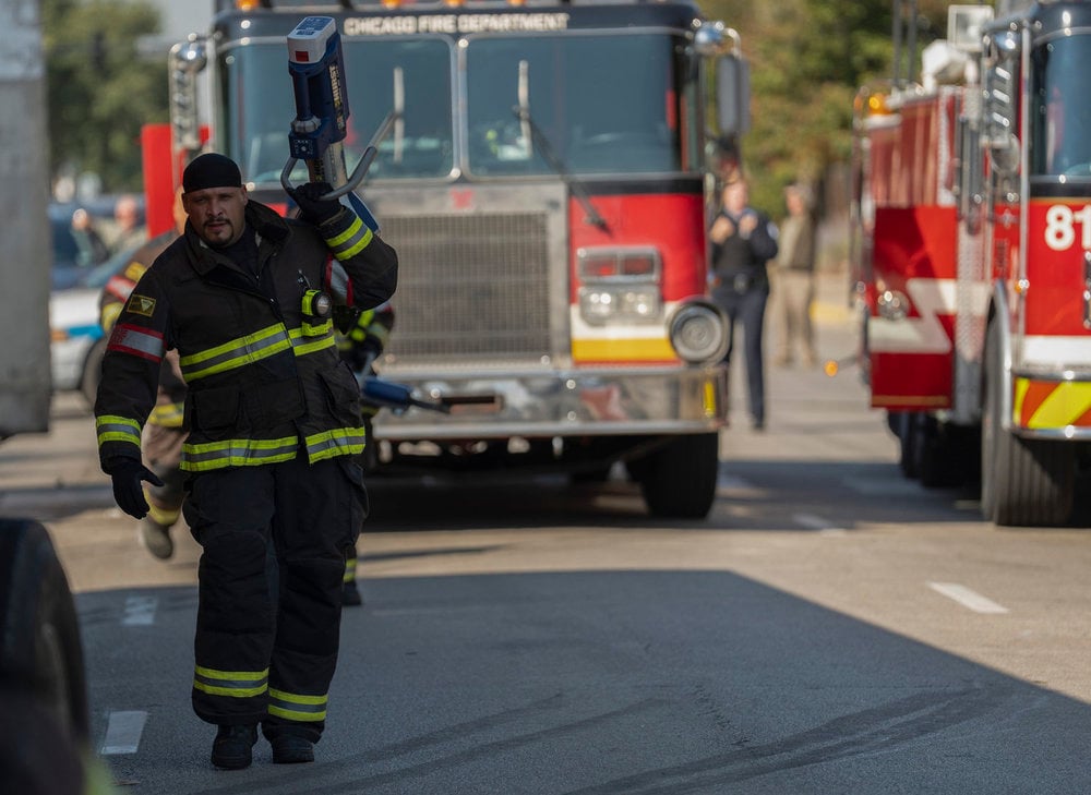 CHICAGO FIRE -- "Down The Rabbit Hole" Episode 13005 -- Pictured: Joe Miñoso as Joe Cruz