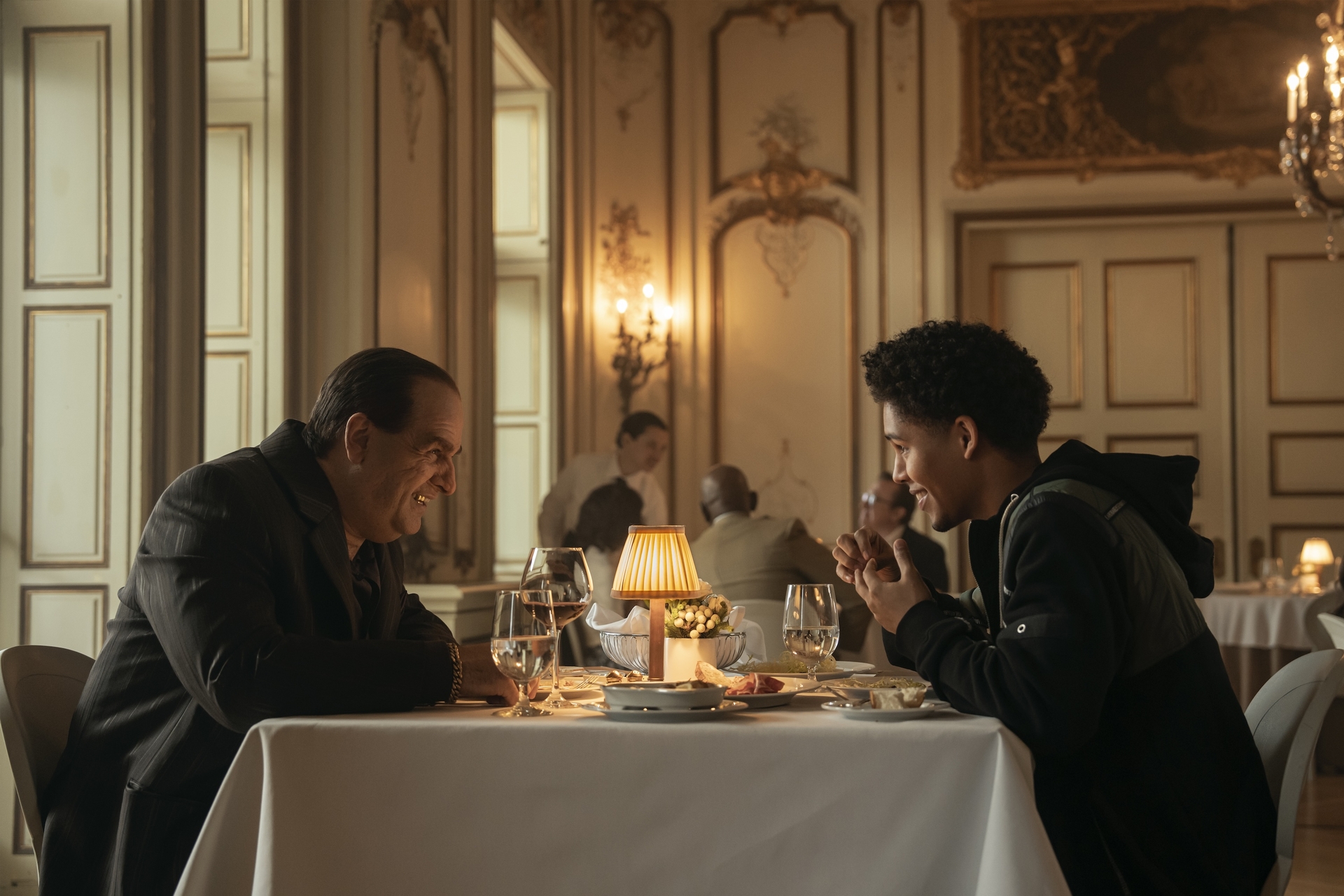 The Penguin Season 1 Episode 3 - Colin Farrell and Rhenzy Feliz