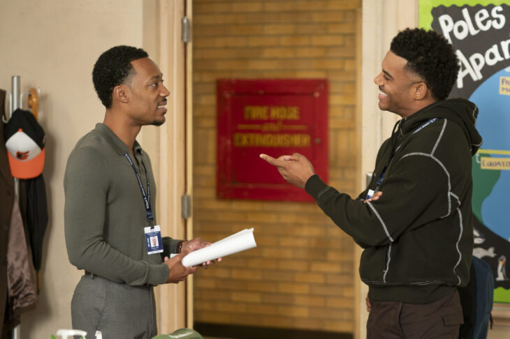 TYLER JAMES WILLIAMS, ZACK FOX | Tell-Tale TV TYLER JAMES WILLIAMS, ZACK FOX Preview — Abbott Elementary Season 4 Episode 5: A Dad(dy) Fight