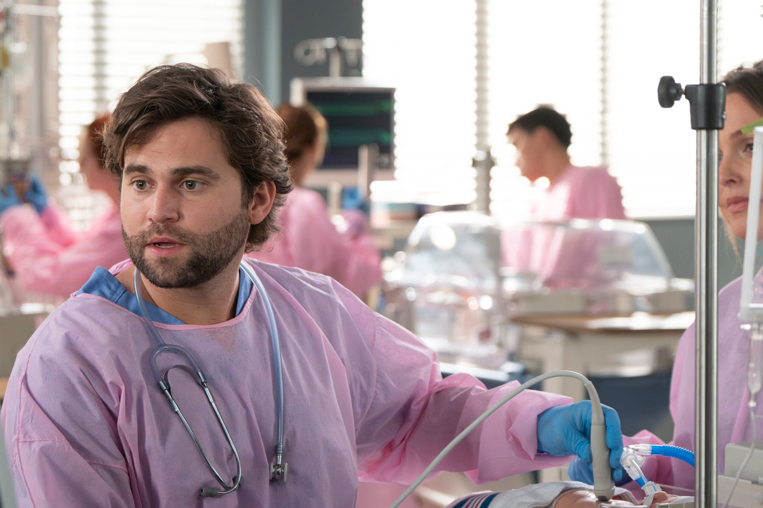 Grey's Anatomy Season 21 Episode 7, "If You Leave." JAKE BORELLI