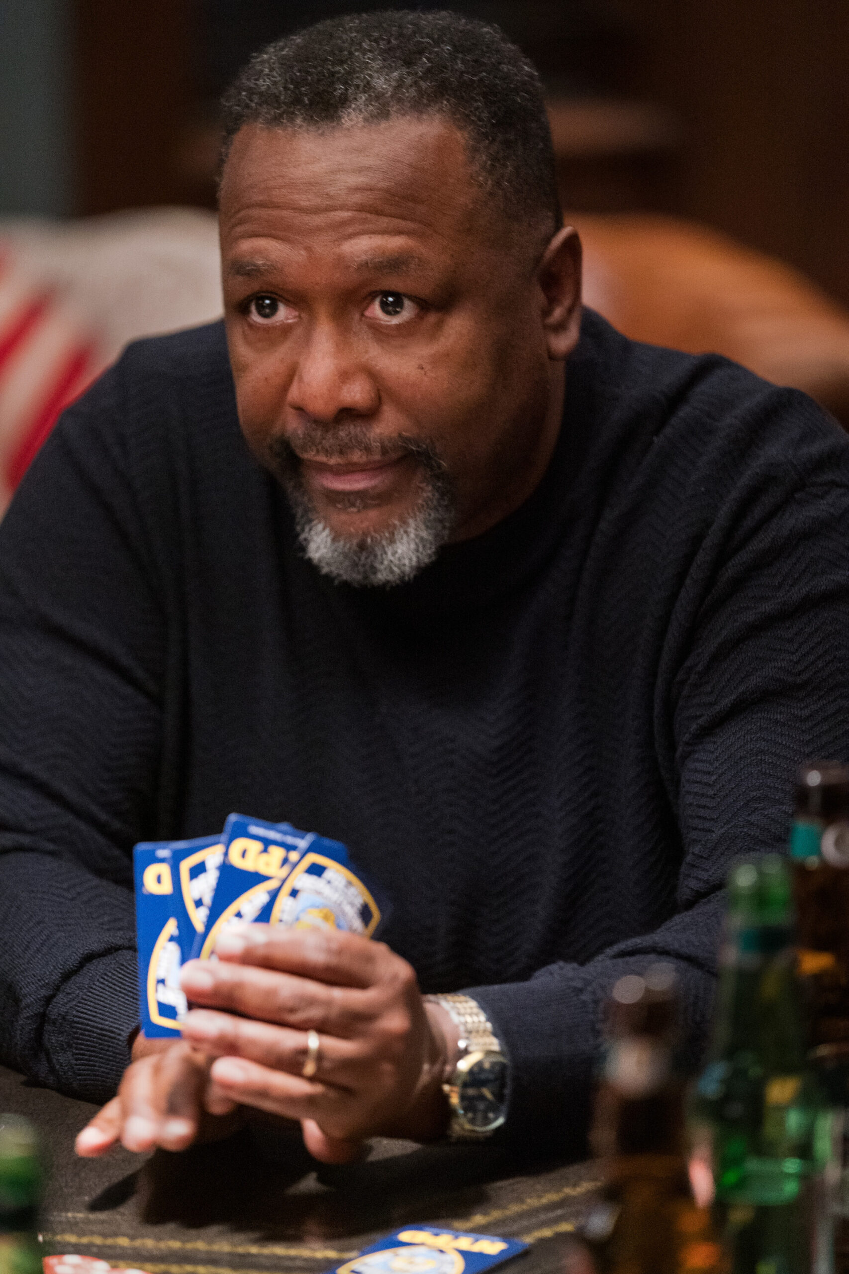 Still from Elsbeth Season 2 Episode 5 of Wendell Pierce as Captain Wagner.