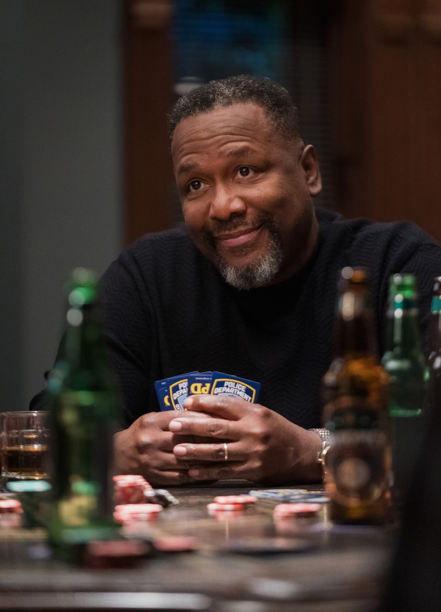 Still from Elsbeth Season 2 Episode 5 of Wendell Pierce as Captain Wagner.