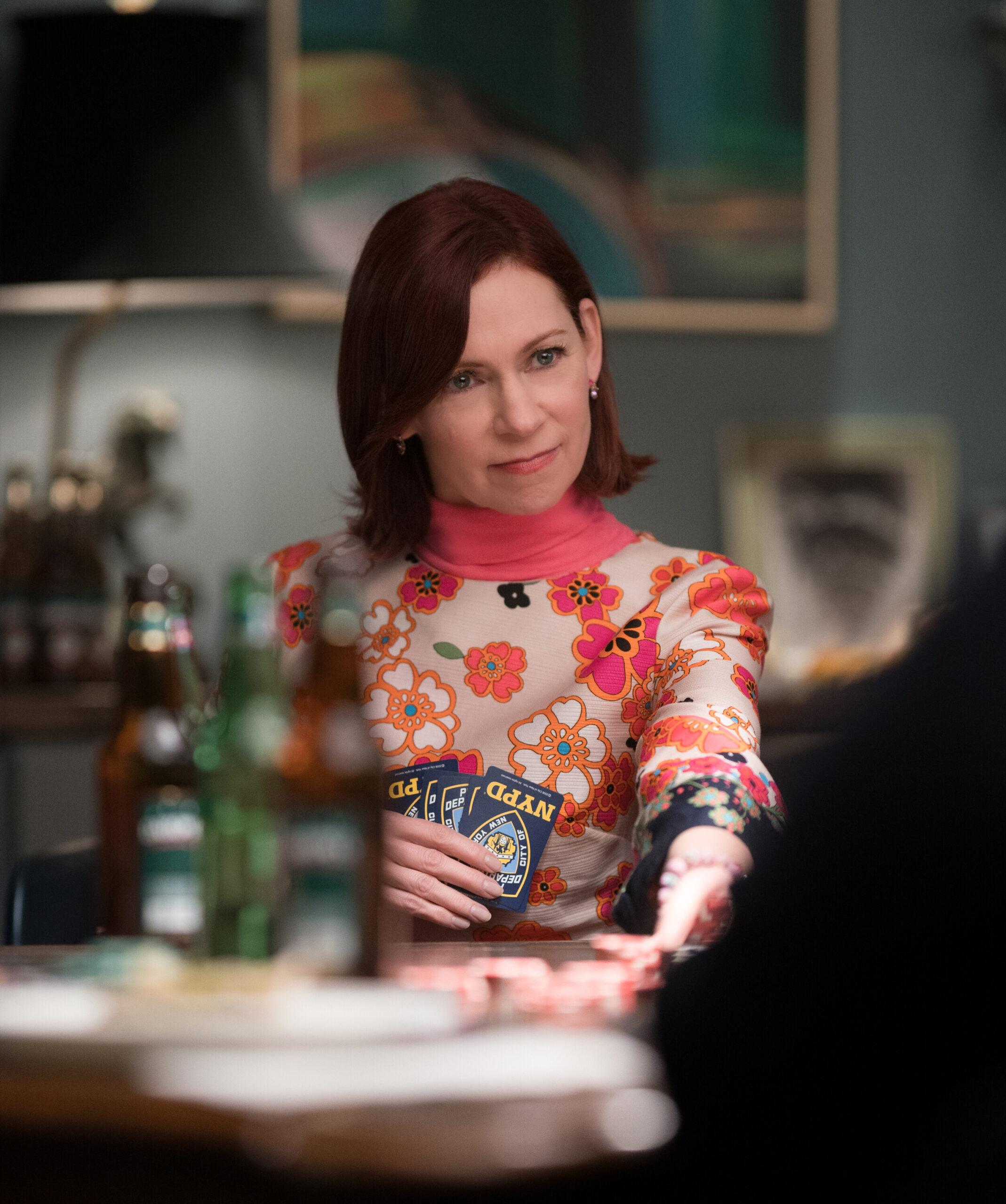 Still from Elsbeth Season 2 Episode 5 of Carrie Preston as Elsbeth Tascioni.