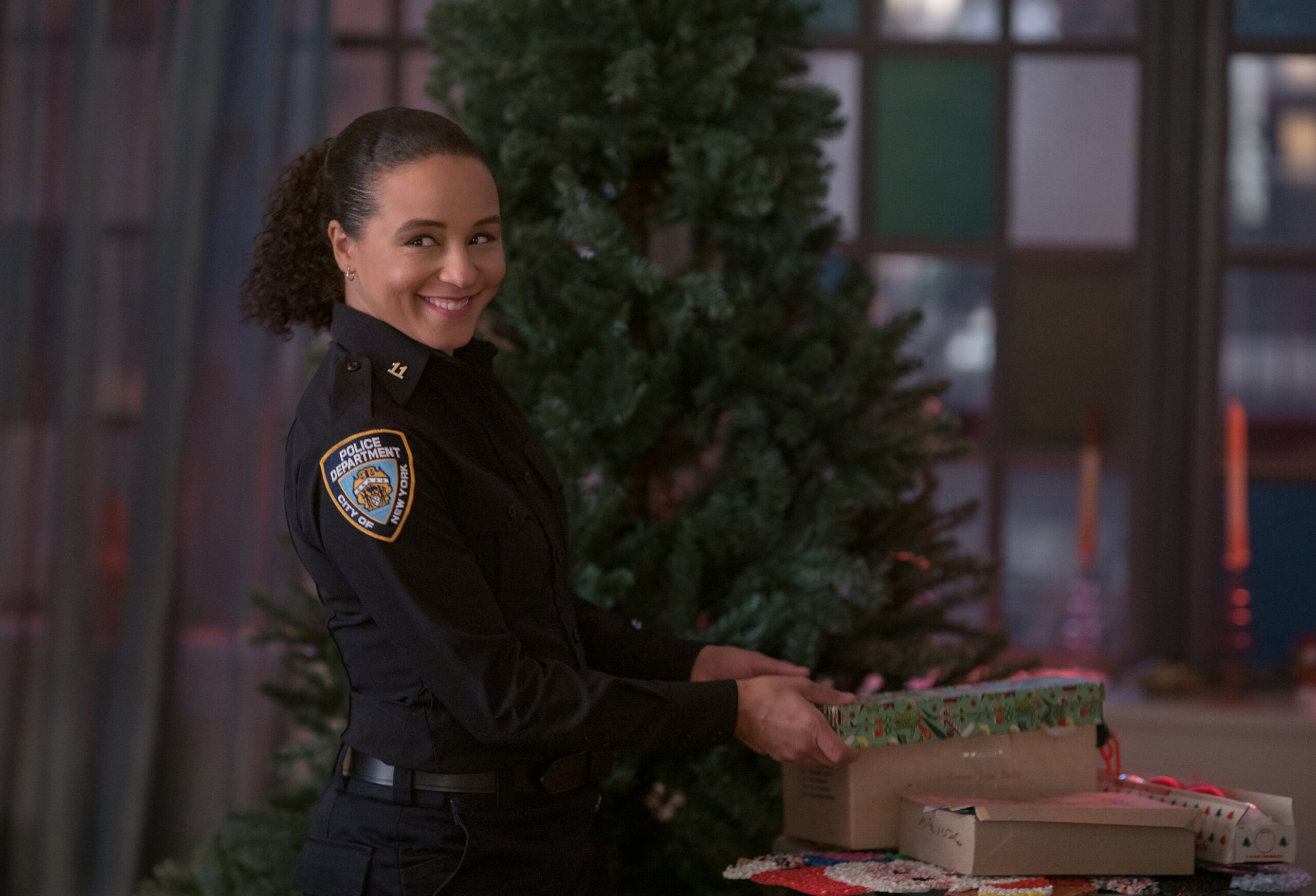 Still from Elsbeth Season 2 Episode 6 of Carra Patterson as Kaya Blanke.