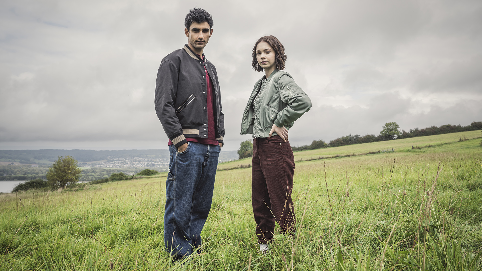 A Good Girl's Guide to Murder -- Zain Iqbal as Ravi Singh and Emma Myers as Pip Fitz-Amobi | Tell-Tale TV A Good Girl's Guide to Murder -- Zain Iqbal as Ravi Singh and Emma Myers as Pip Fitz-Amobi