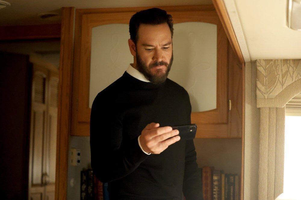 Still from Found Season 2 Episode 7 of Mark-Paul Gosselaar as Sir.